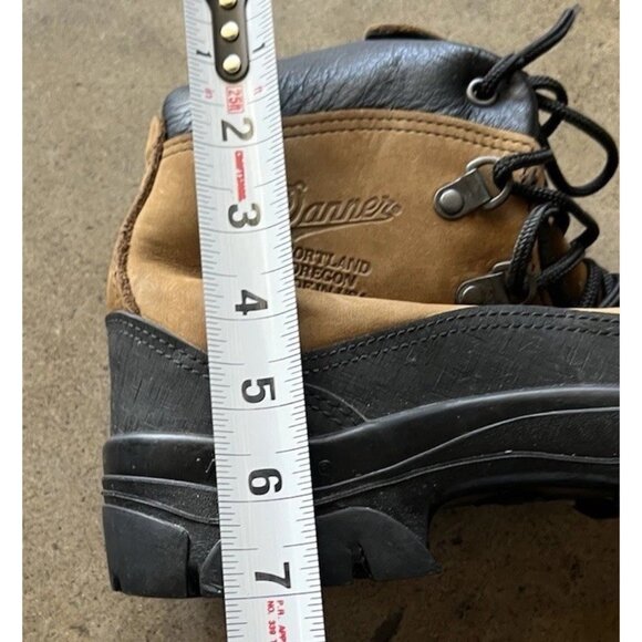 Vintage Danner Men’s Leather Boots Combat Hiker 43513X 2010 Brown Black Size 8 - Picture 16 of 16